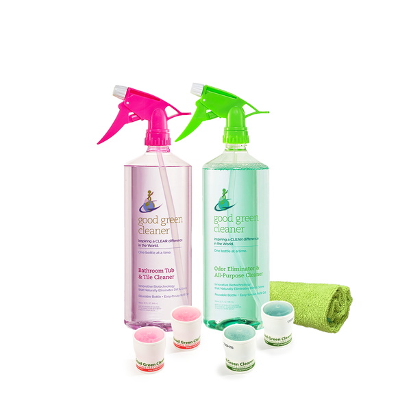 Odor Eliminator & All-Purpose Cleaner + Bathroom Tub & Tile Value Pack